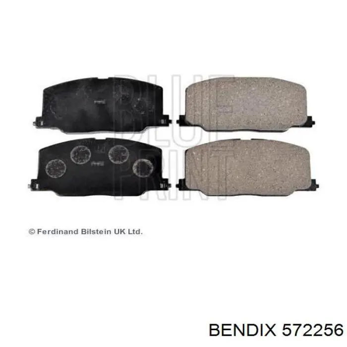 Купити 572256 Jurid/Bendix Колодки гальмівні передні, дискові