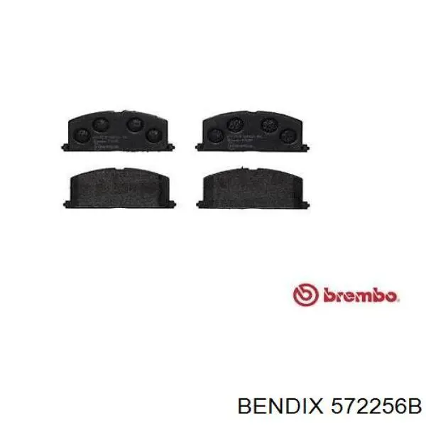 Гальмівні колодки Jurid/Bendix 572256B ціна, від 16.91 USD