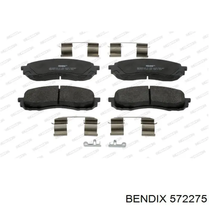 Купити 572275 Jurid/Bendix Колодки гальмівні передні, дискові