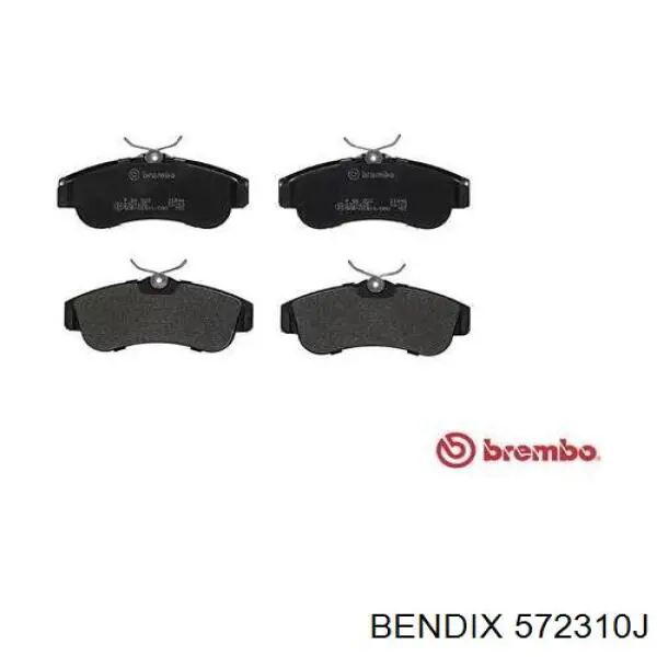 Тормозні колодки Jurid/Bendix 572310J