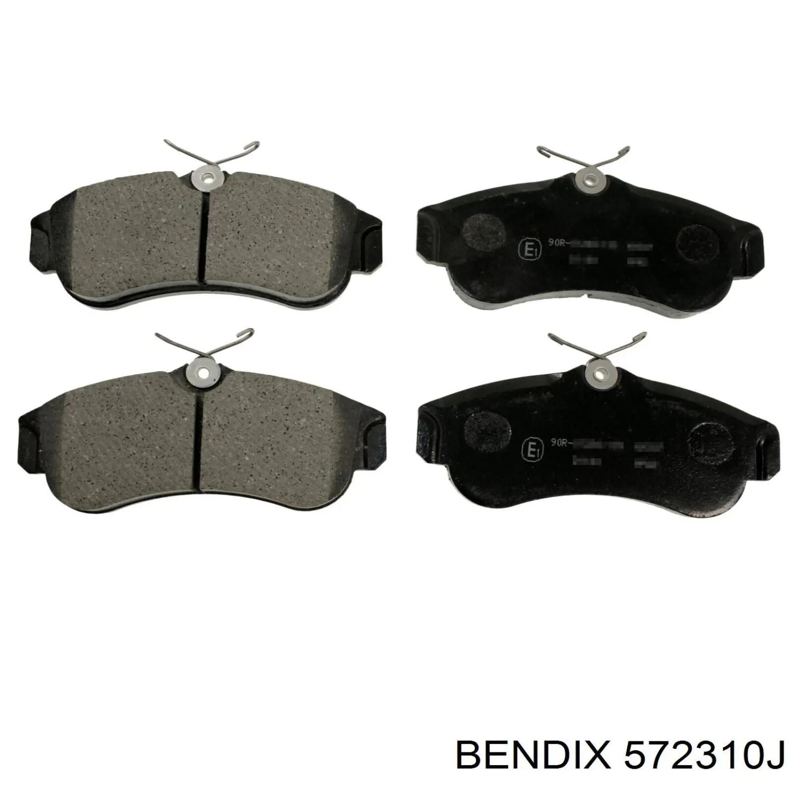 Гальмівні колодки Jurid/Bendix 572310J ціна, від 17.76 USD
