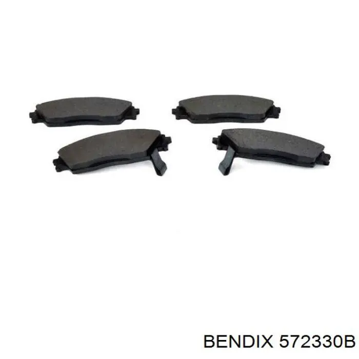 Купити 572330B Jurid/Bendix Колодки гальмівні передні, дискові