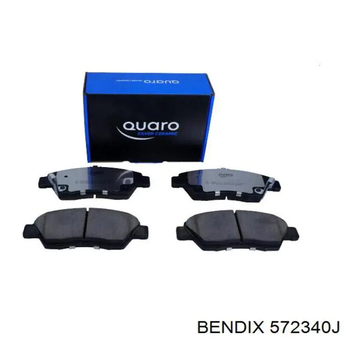 Купити 572340J Jurid/Bendix Колодки гальмівні передні, дискові
