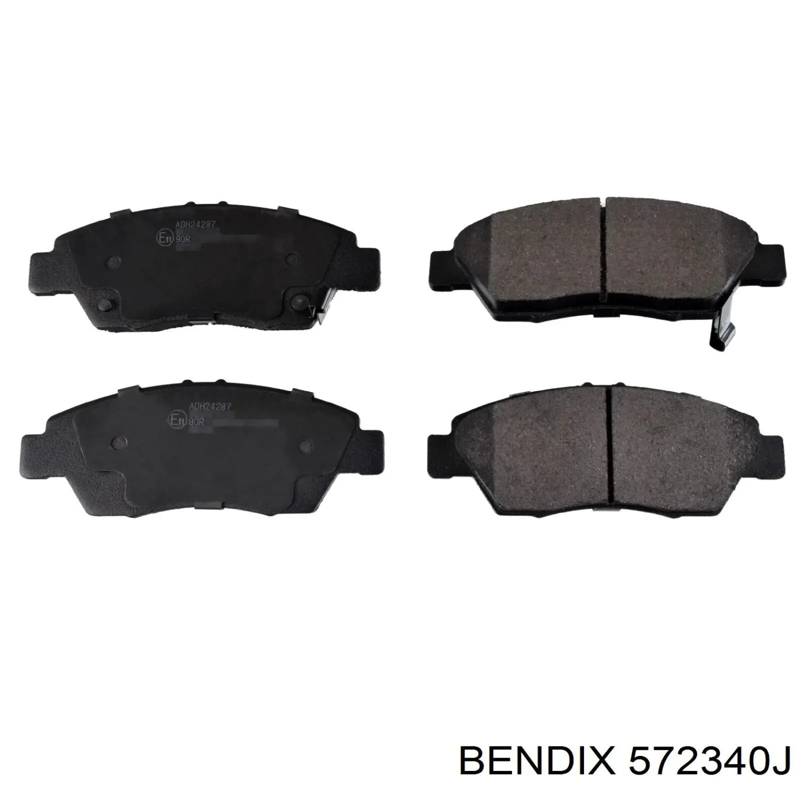 Тормозні колодки Jurid/Bendix 572340J