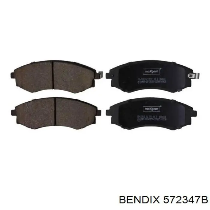 Гальмівні колодки Jurid/Bendix 572347B ціна, від 16.16 USD