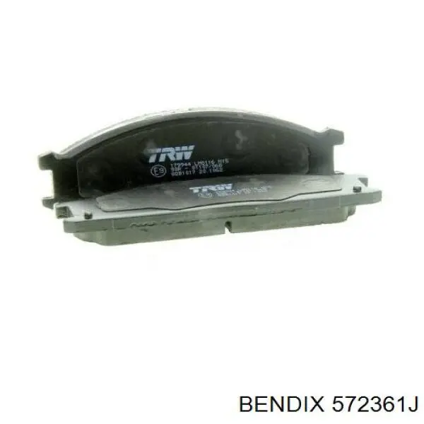 Купити 572361J Jurid/Bendix Колодки гальмівні передні, дискові