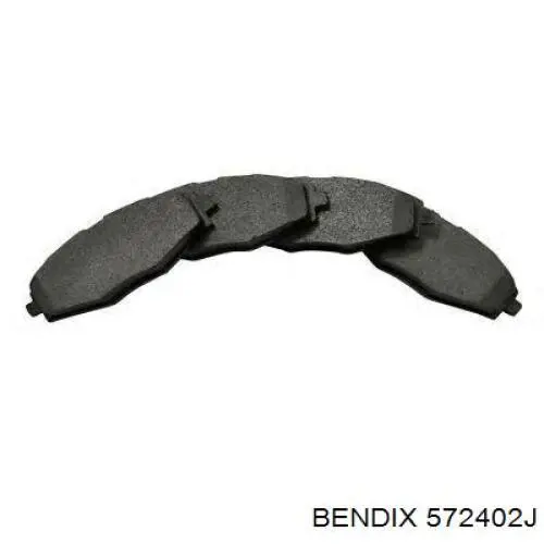 Гальмівні колодки Jurid/Bendix 572402J ціна, від 11.21 USD