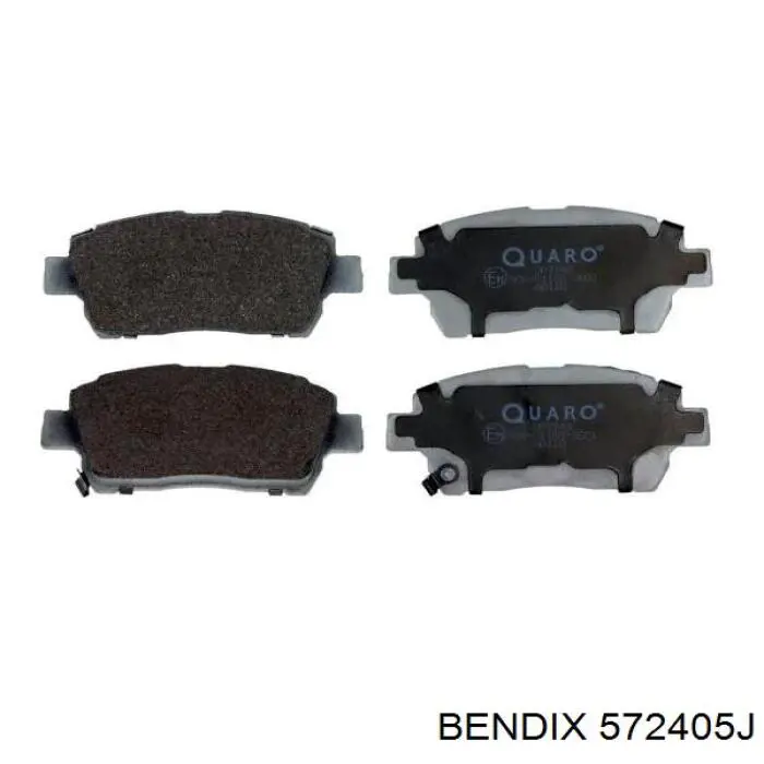 Купити 572405J Jurid/Bendix Колодки гальмівні передні, дискові