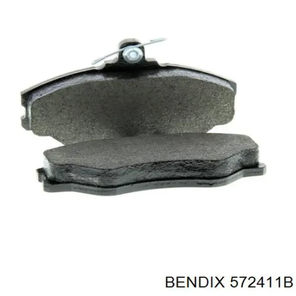 Передні тормозні колодки 572411B Jurid/Bendix