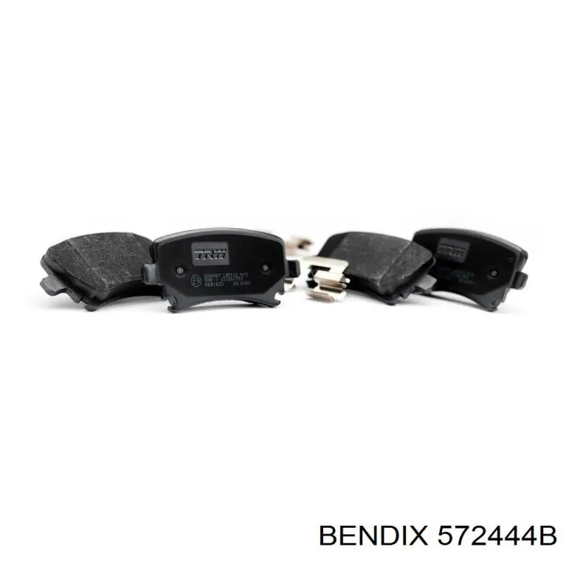 Купити 572444B Jurid/Bendix Колодки гальмівні передні, дискові