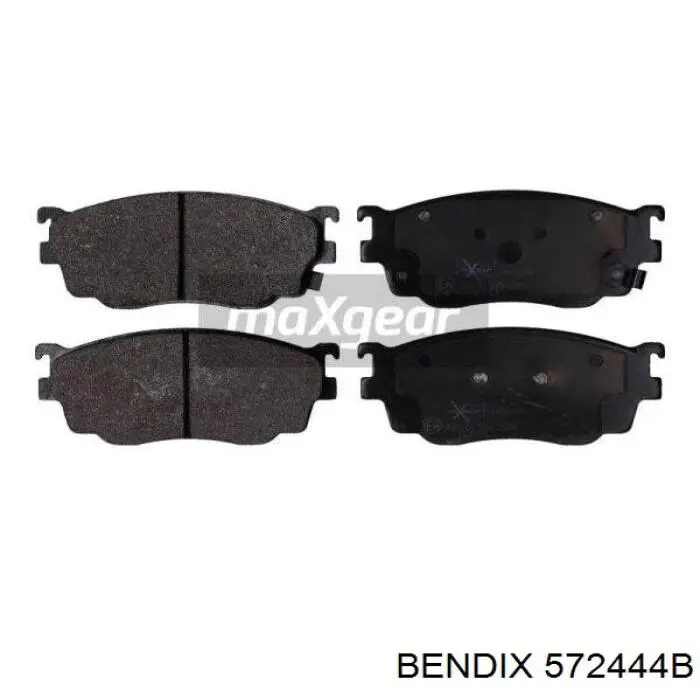 Гальмівні колодки Jurid/Bendix 572444B ціна, від 19.62 USD