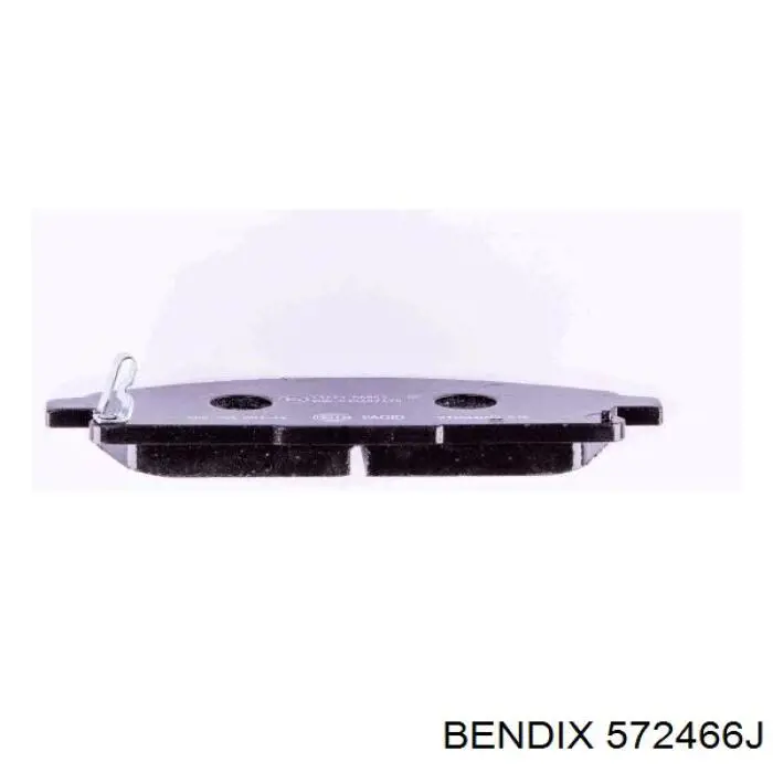 Передні тормозні колодки 572466J Jurid/Bendix
