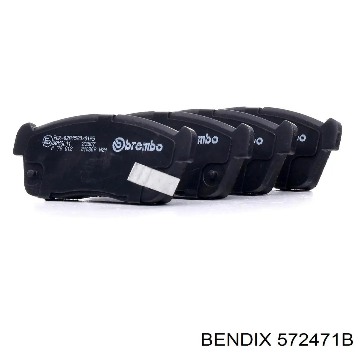 Гальмівні колодки Jurid/Bendix 572471B ціна, від 18.95 USD