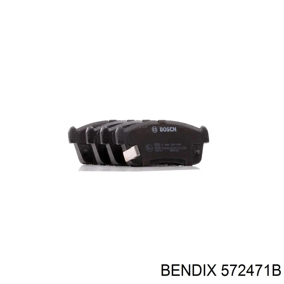 Купити 572471B Jurid/Bendix Колодки гальмівні передні, дискові