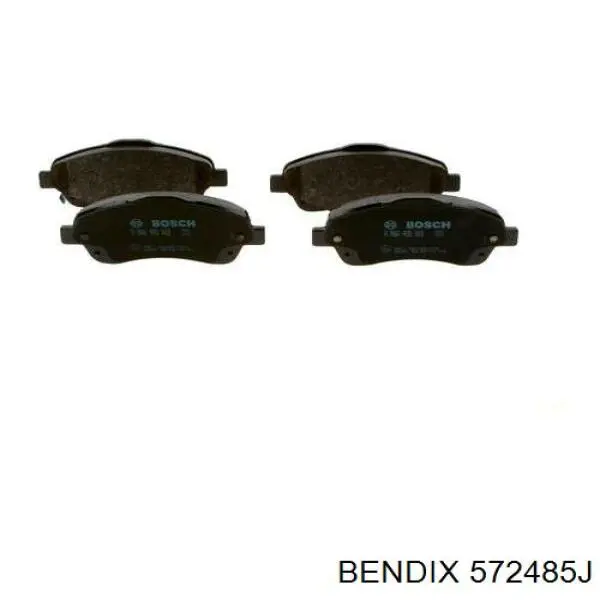 Купити 572485J Jurid/Bendix Колодки гальмівні передні, дискові