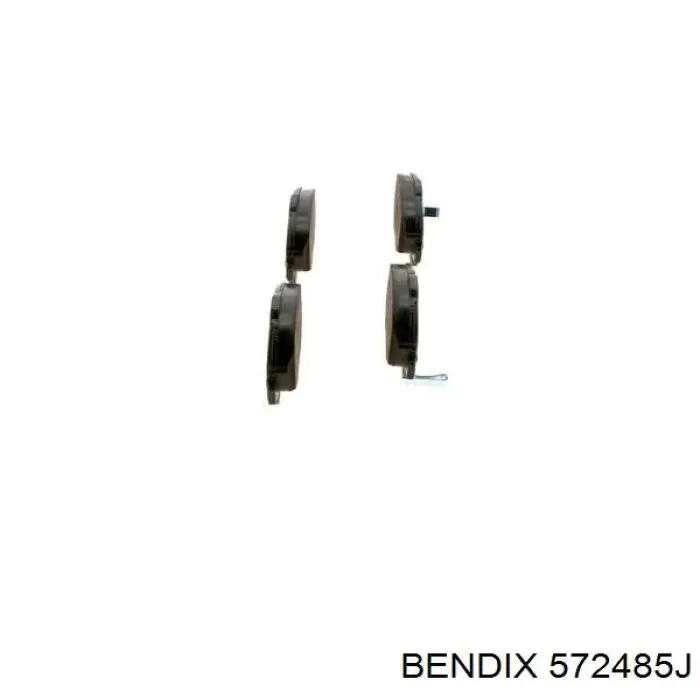 Передні тормозні колодки 572485J Jurid/Bendix
