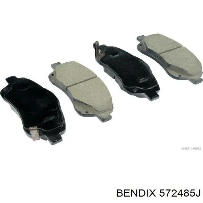 Гальмівні колодки Jurid/Bendix 572485J ціна, від 29.75 USD