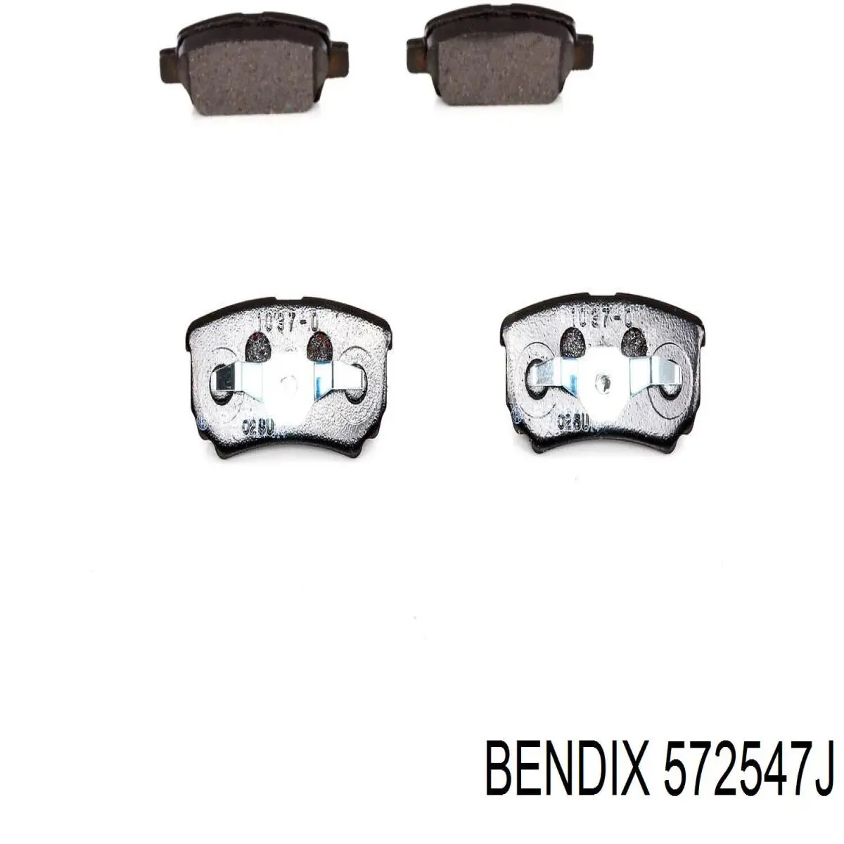 Купити 572547J Jurid/Bendix Задні колодки