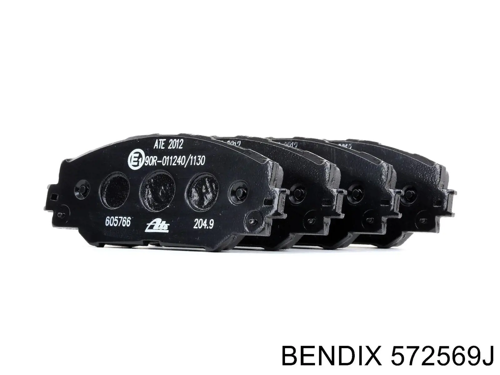 Гальмівні колодки Jurid/Bendix 572569J ціна, від 28.97 USD