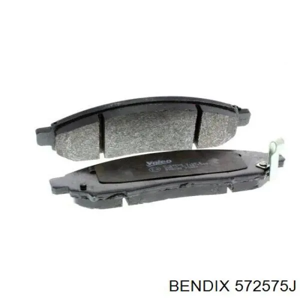 Передні тормозні колодки 572575J Jurid/Bendix