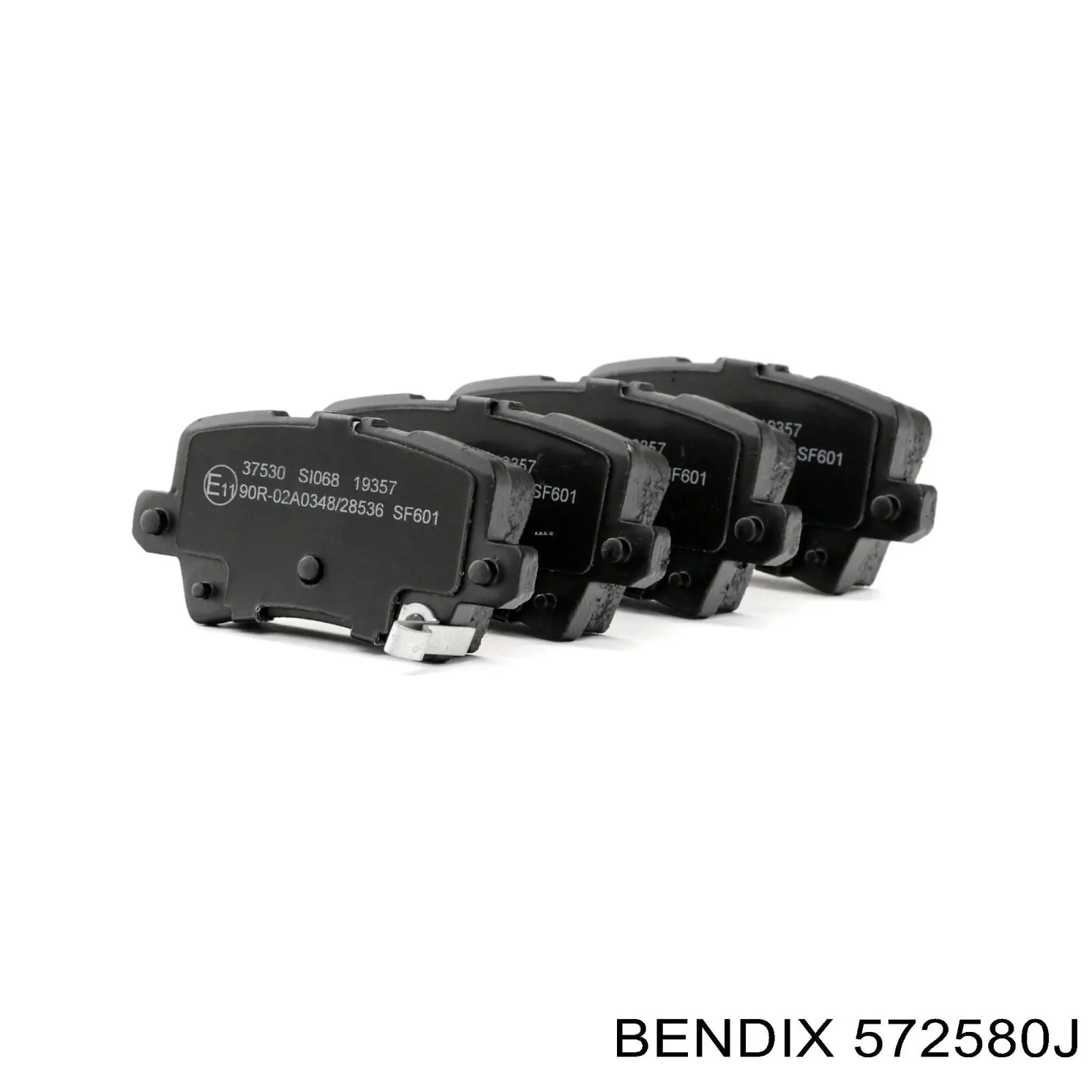 Задні гальмівні колодки Jurid/Bendix 572580J ціна, від 23.50 USD