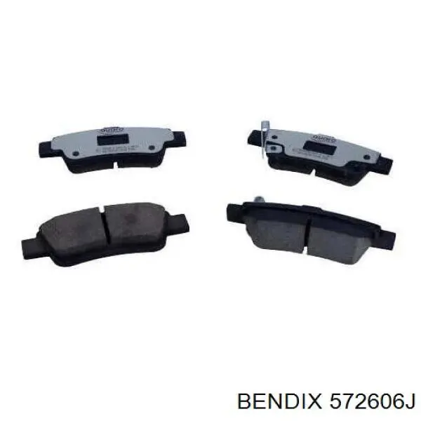 Купити 572606J Jurid/Bendix Задні колодки
