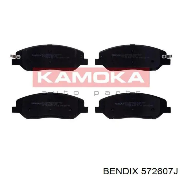 Купити 572607J Jurid/Bendix Колодки гальмівні передні, дискові