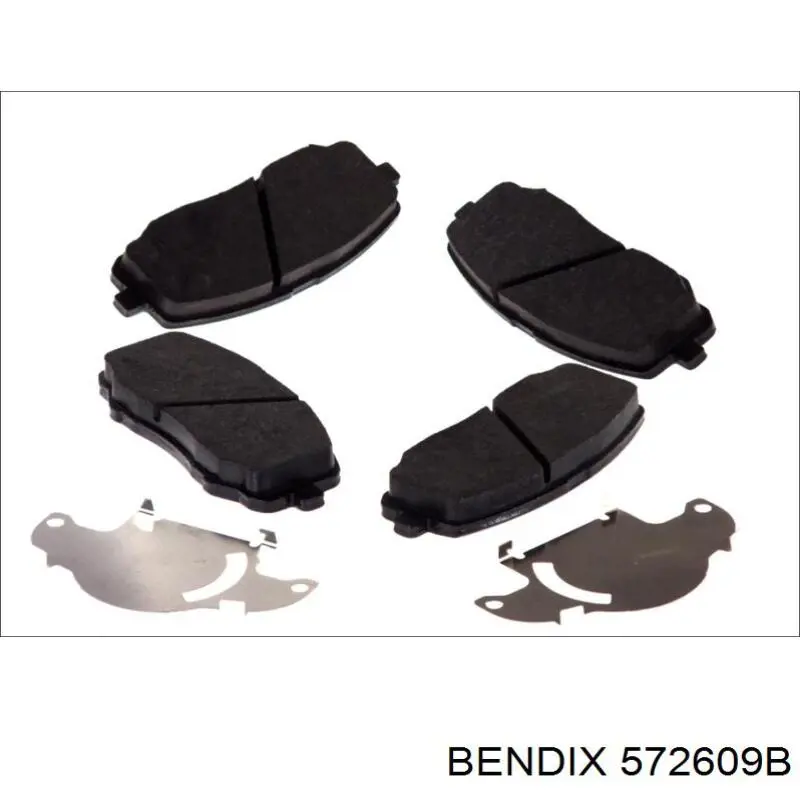 Гальмівні колодки Jurid/Bendix 572609B ціна, від 16.12 USD