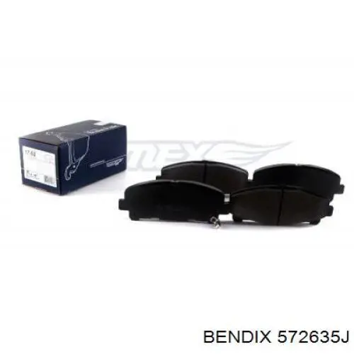 Гальмівні колодки Jurid/Bendix 572635J ціна, від 28.27 USD