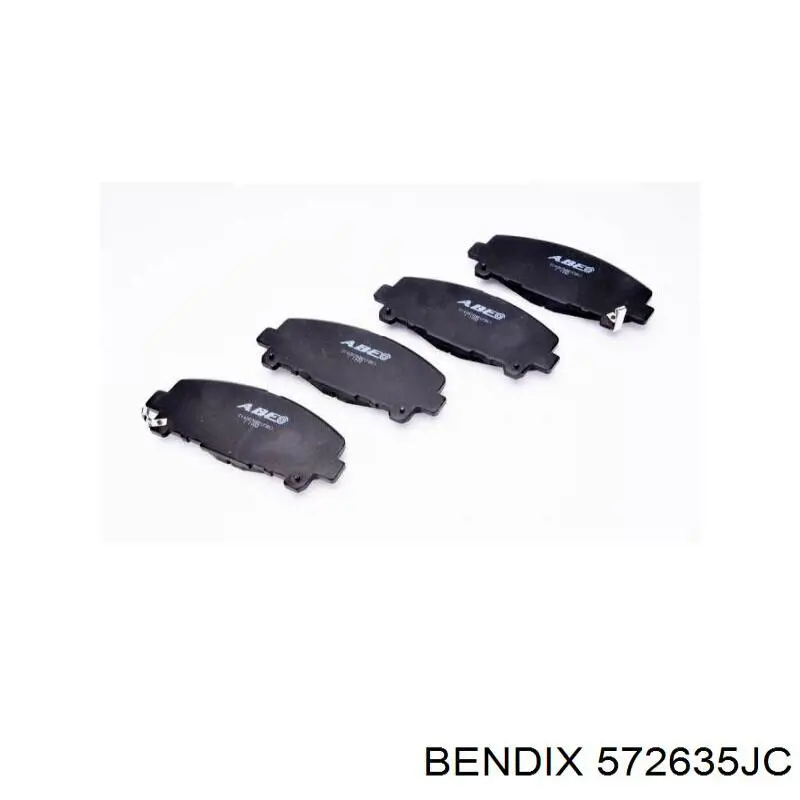 Гальмівні колодки Jurid/Bendix 572635JC ціна, від 22.59 USD
