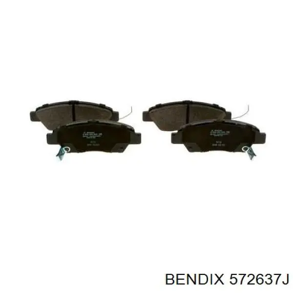 Купити 572637J Jurid/Bendix Колодки гальмівні передні, дискові