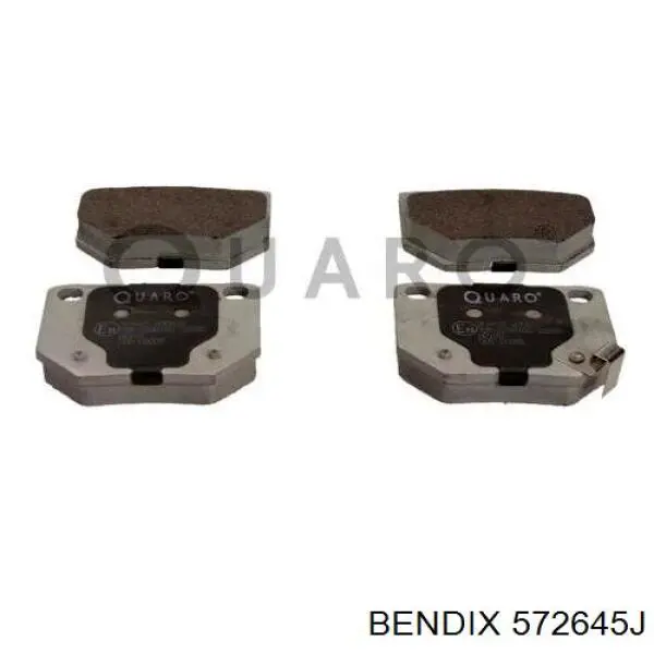 Купити 572645J Jurid/Bendix Задні колодки