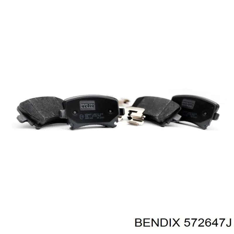 Тормозні колодки Jurid/Bendix 572647J