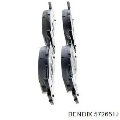 Тормозні колодки Jurid/Bendix 572651J