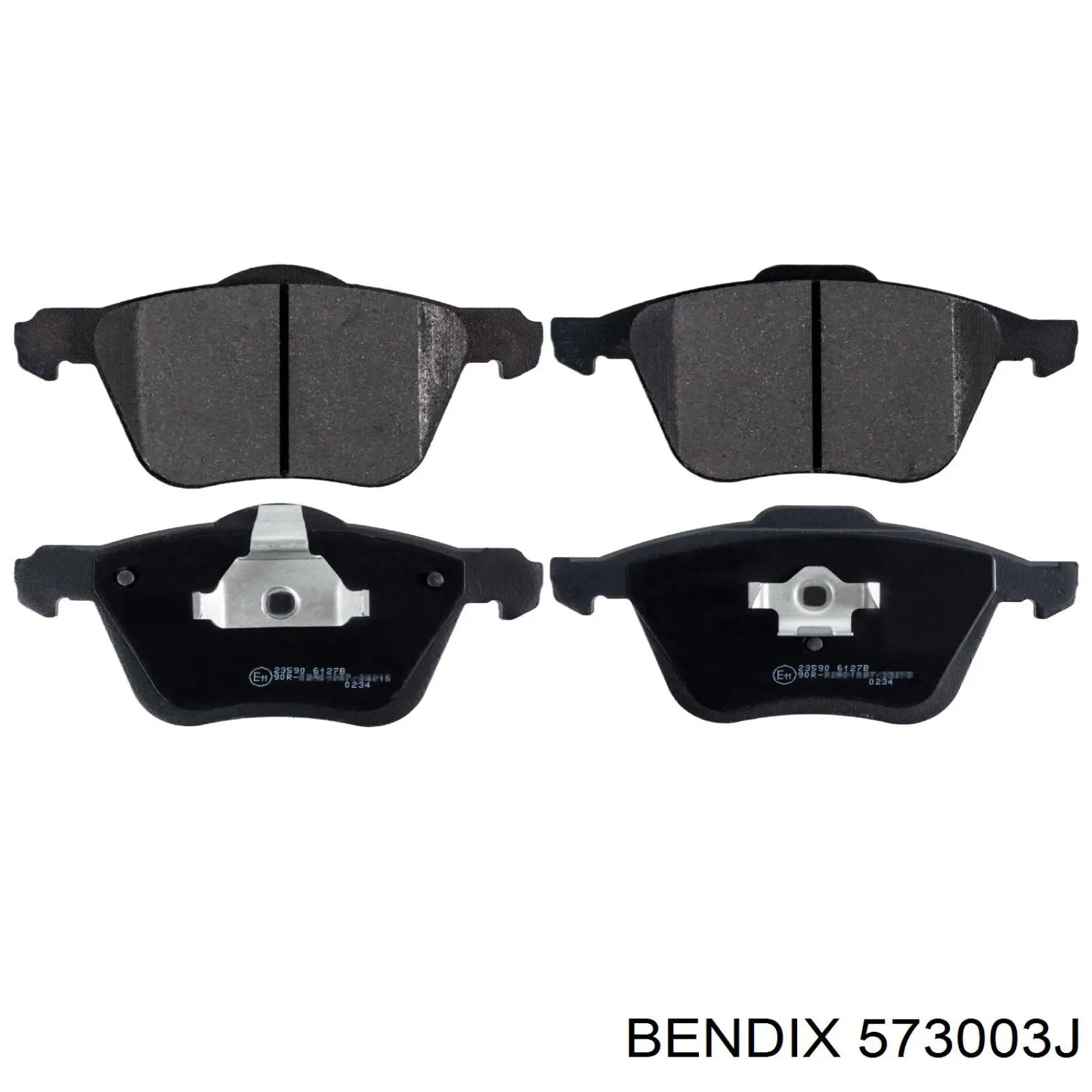 Гальмівні колодки Jurid/Bendix 573003J ціна, від 28.38 USD