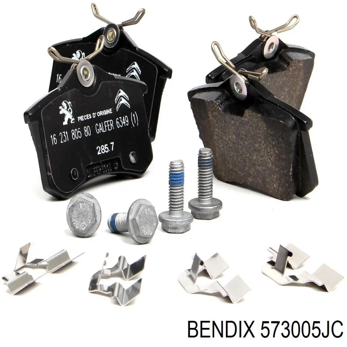 Купити 573005JC Jurid/Bendix Задні колодки