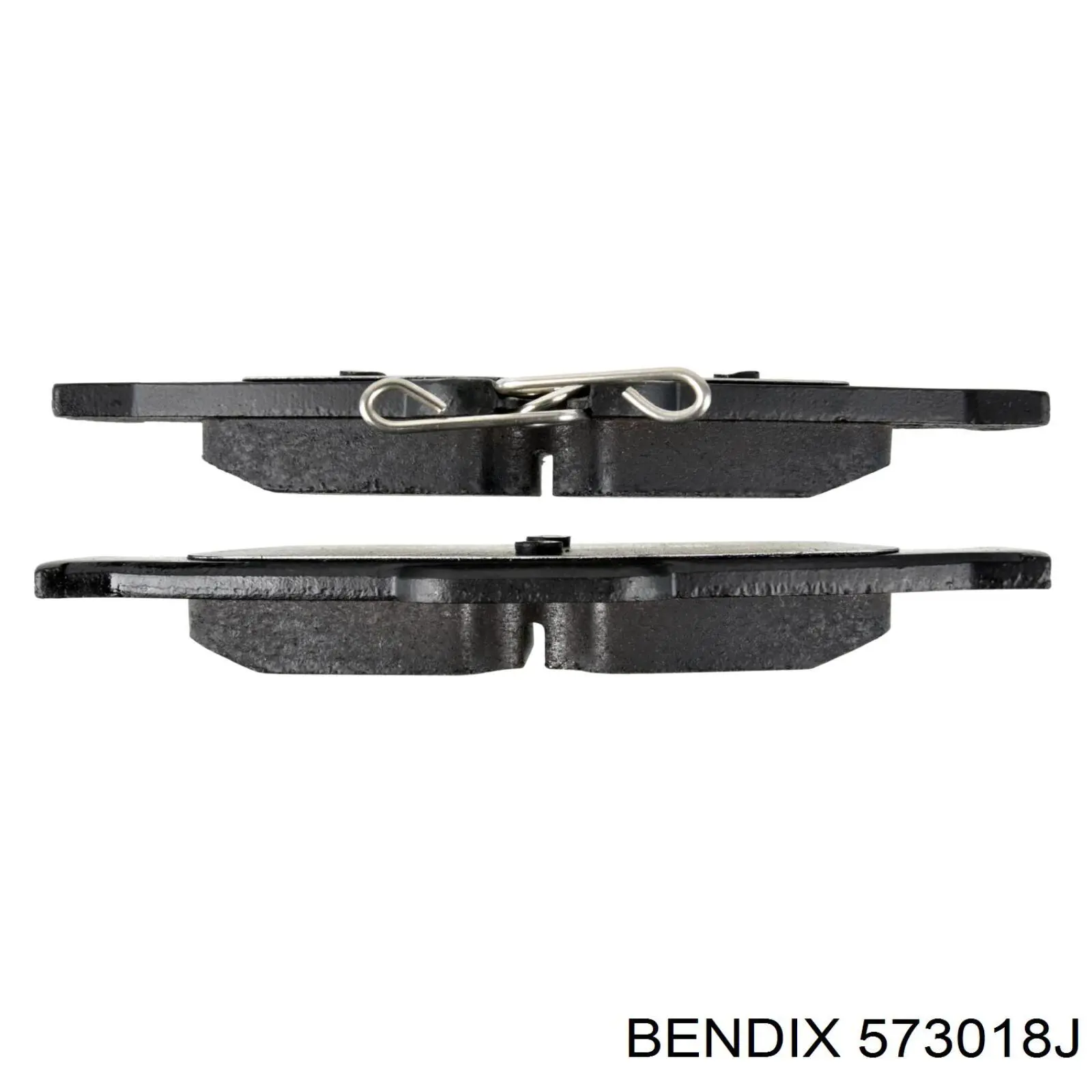 573018J Jurid/Bendix колодки гальмові задні, дискові