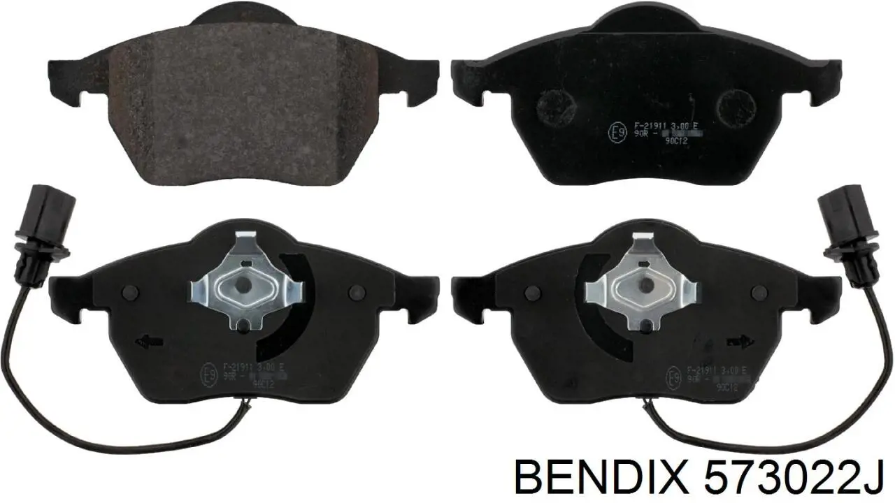 Гальмівні колодки Jurid/Bendix 573022J ціна, від 32.31 USD