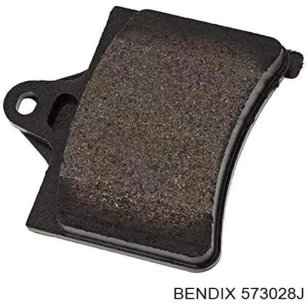 Задні гальмівні колодки 573028J Jurid/Bendix