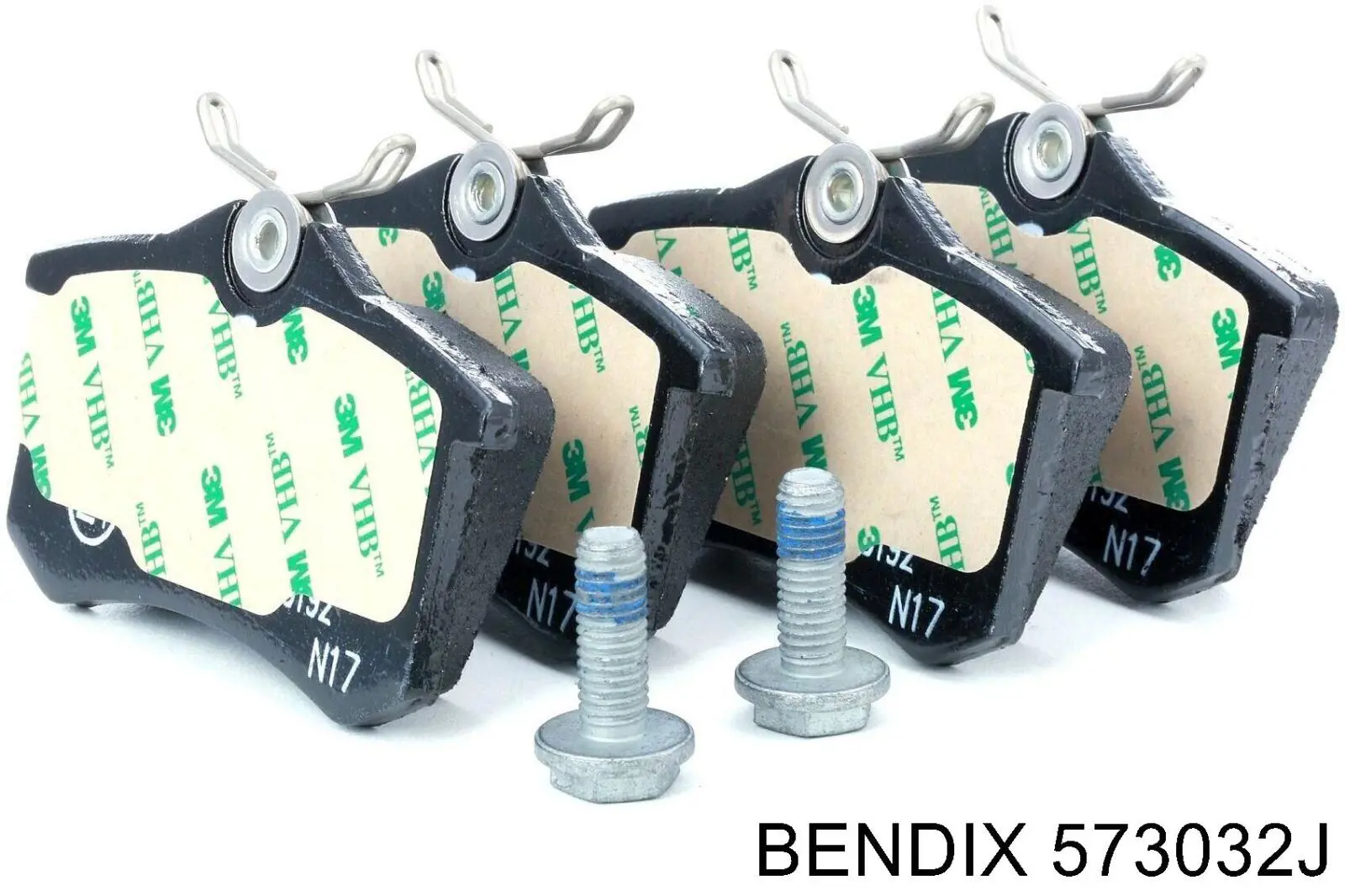 Задні гальмівні колодки Jurid/Bendix 573032J ціна, від 19.04 USD