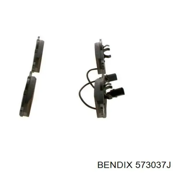 Купити 573037J Jurid/Bendix Колодки гальмівні передні, дискові
