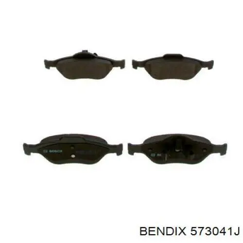 Тормозні колодки Jurid/Bendix 573041J