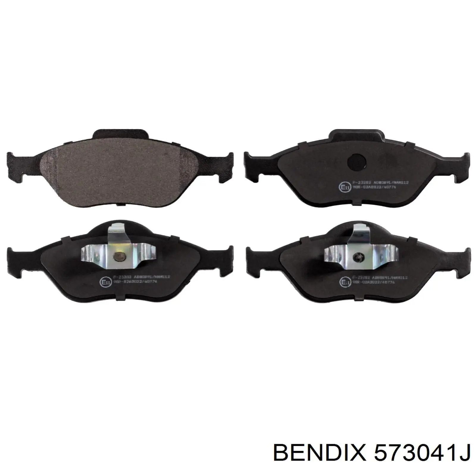 Купити 573041J Jurid/Bendix Колодки гальмівні передні, дискові