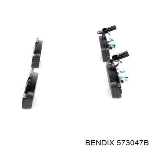 Купити 573047B Jurid/Bendix Колодки гальмівні передні, дискові