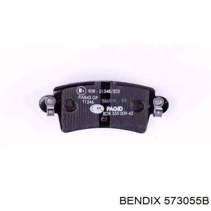 Купити 573055B Jurid/Bendix Задні колодки