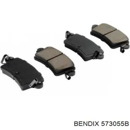 Задні гальмівні колодки Jurid/Bendix 573055B ціна, від 17.23 USD