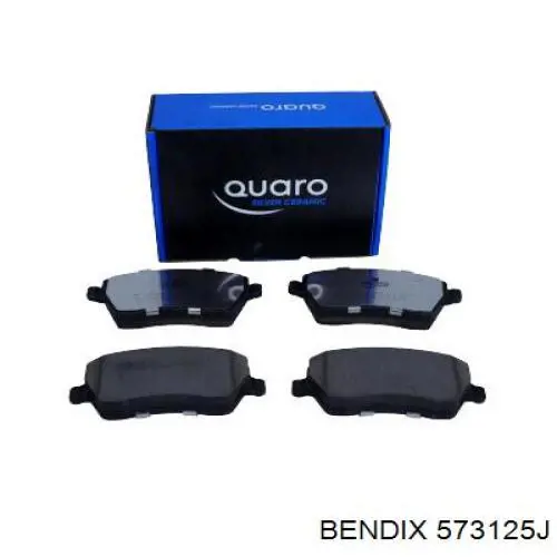 Гальмівні колодки Jurid/Bendix 573125J ціна, від 21.98 USD