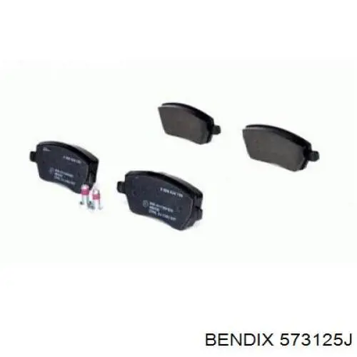 Купити 573125J Jurid/Bendix Колодки гальмівні передні, дискові