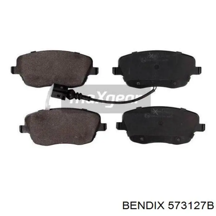 573127B Jurid/Bendix Передні гальмівні колодки