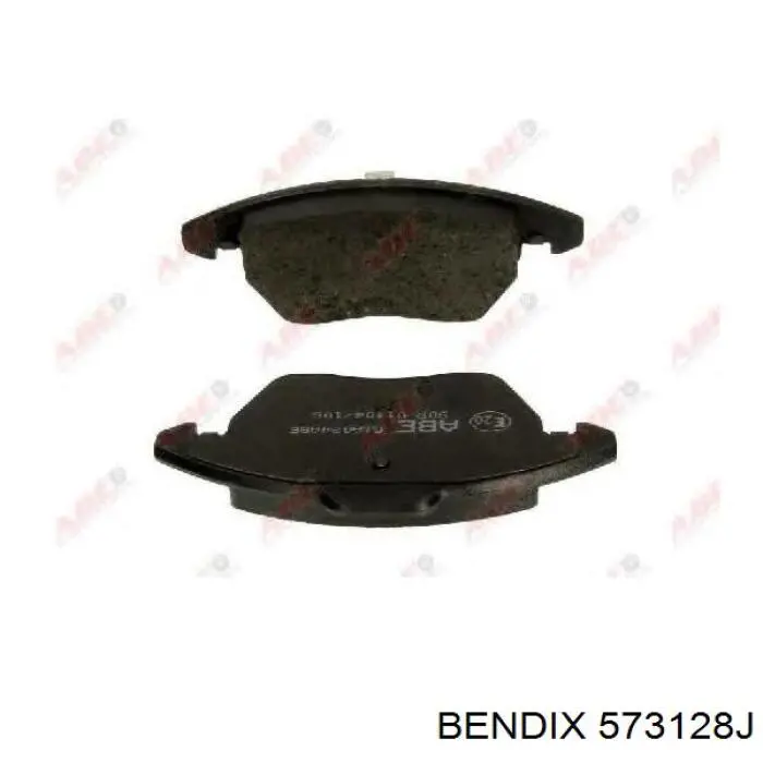 Купити 573128J Jurid/Bendix Колодки гальмівні передні, дискові